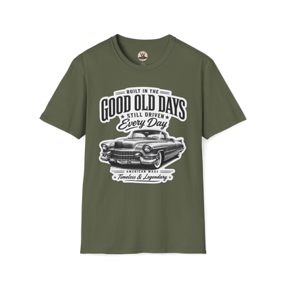 Built In The Good Old Days – Classic Car Tee