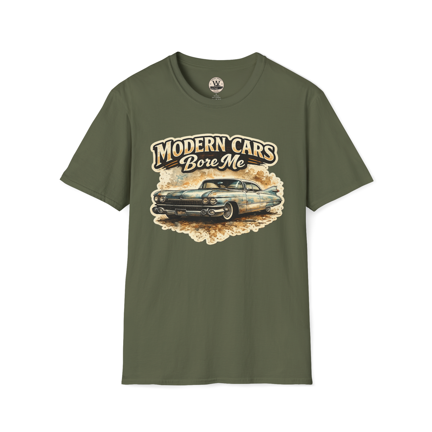Modern Cars Bore Me Vintage Classic Car Tee