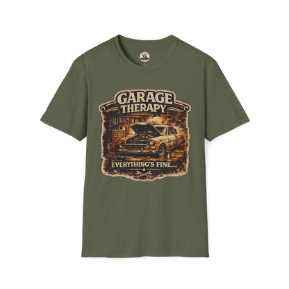 Garage Therapy – Vintage Mechanic Tee