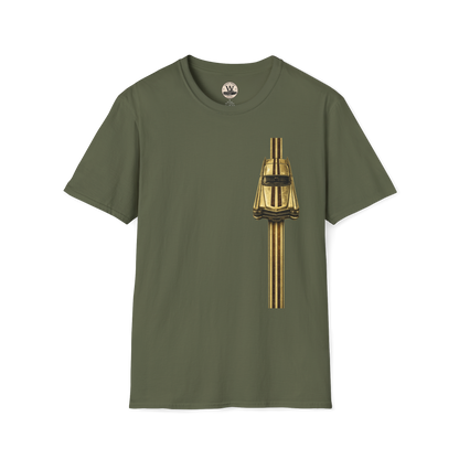 Gold Racer Stripe – Vintage Car Tee