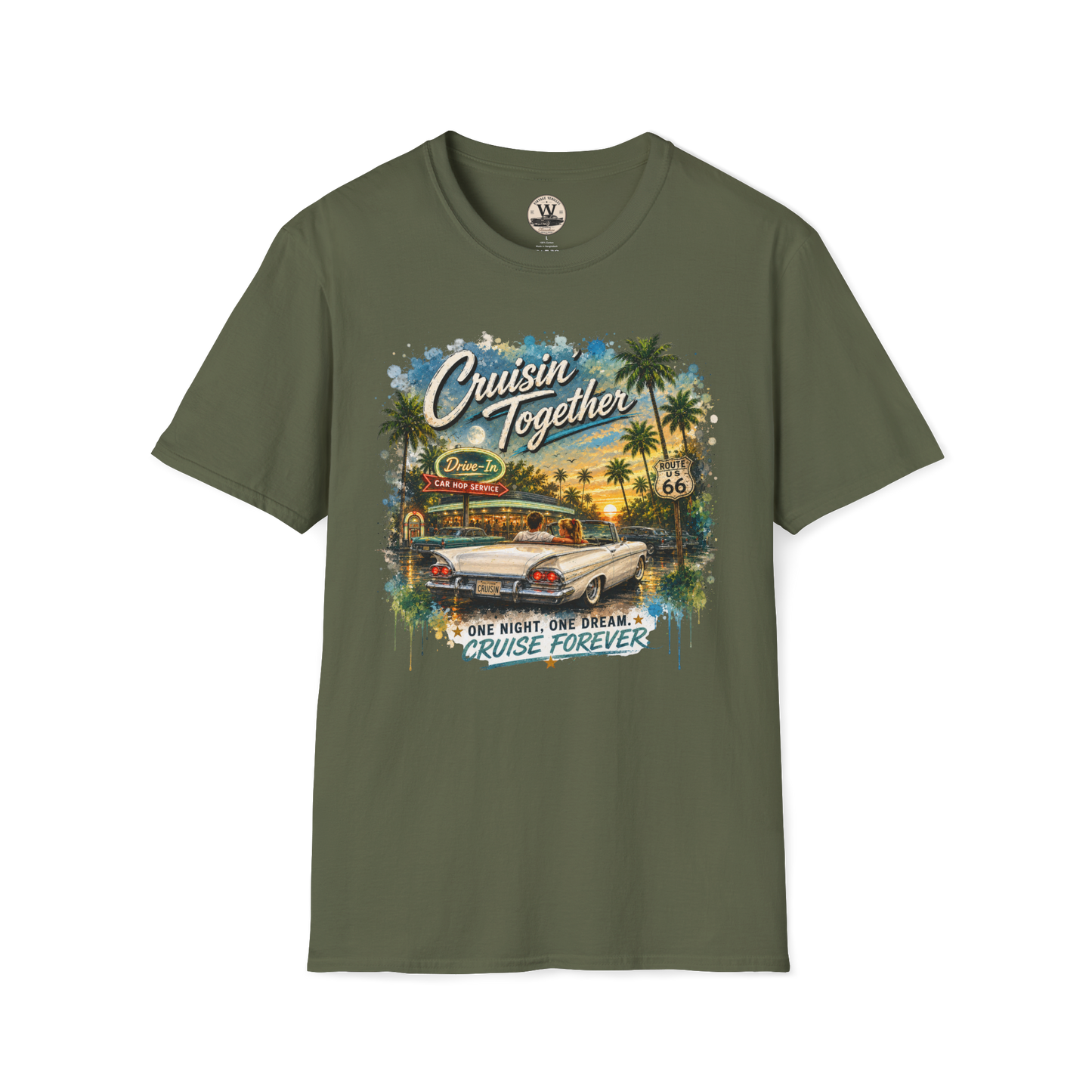 Cruisin' Together Vintage Convertible Tee