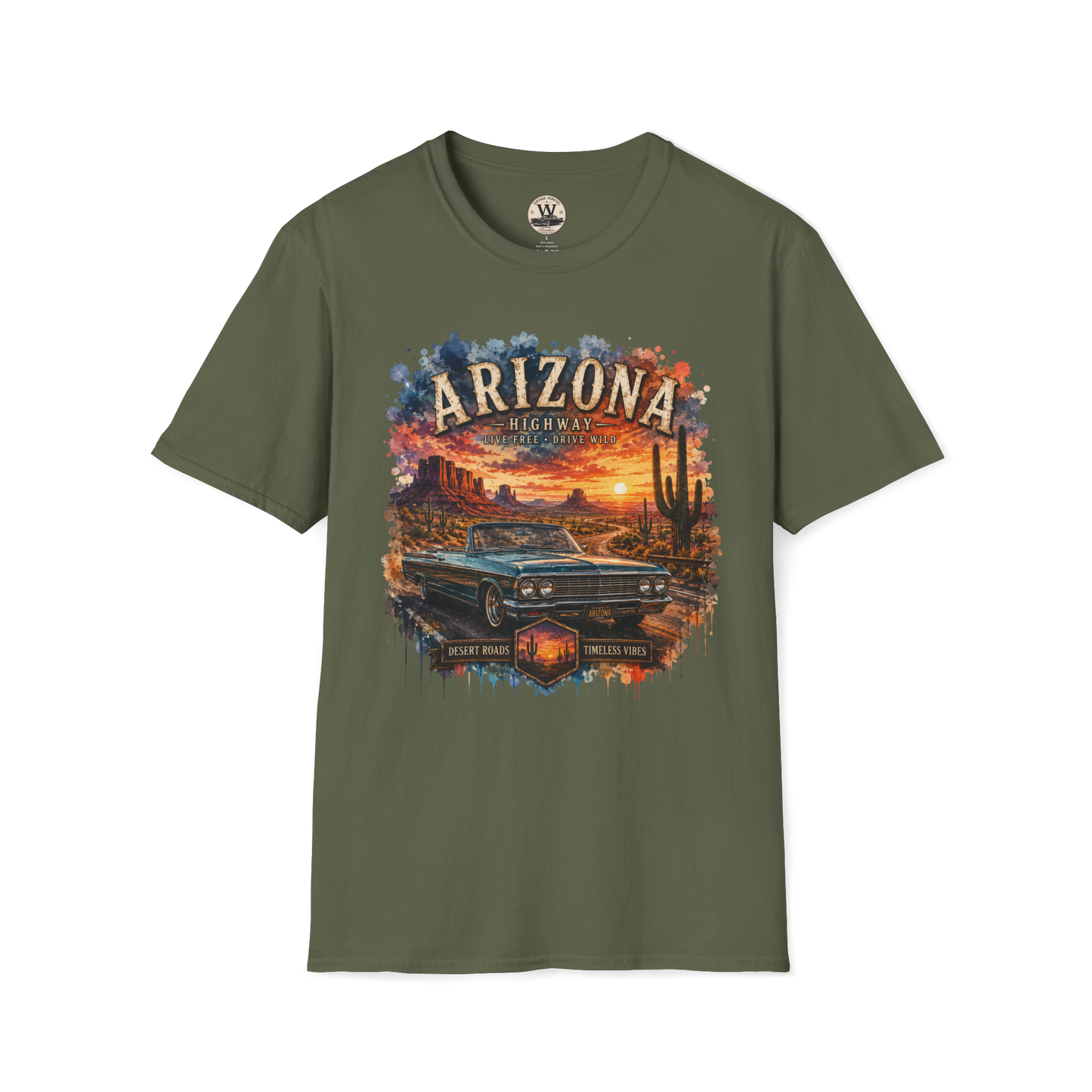 Arizona Highway – Desert Roads Tee