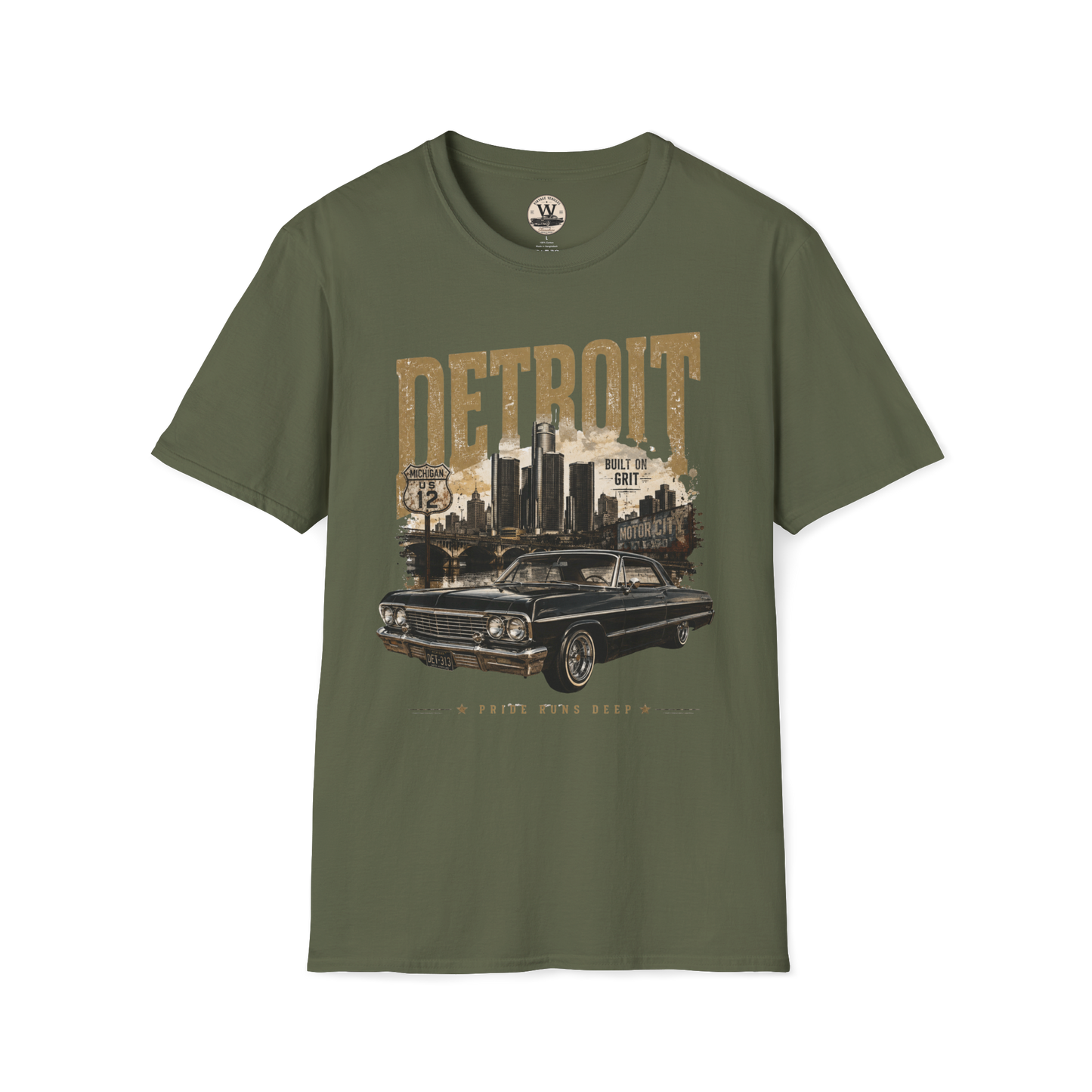 Detroit Motor City Cruiser Tee