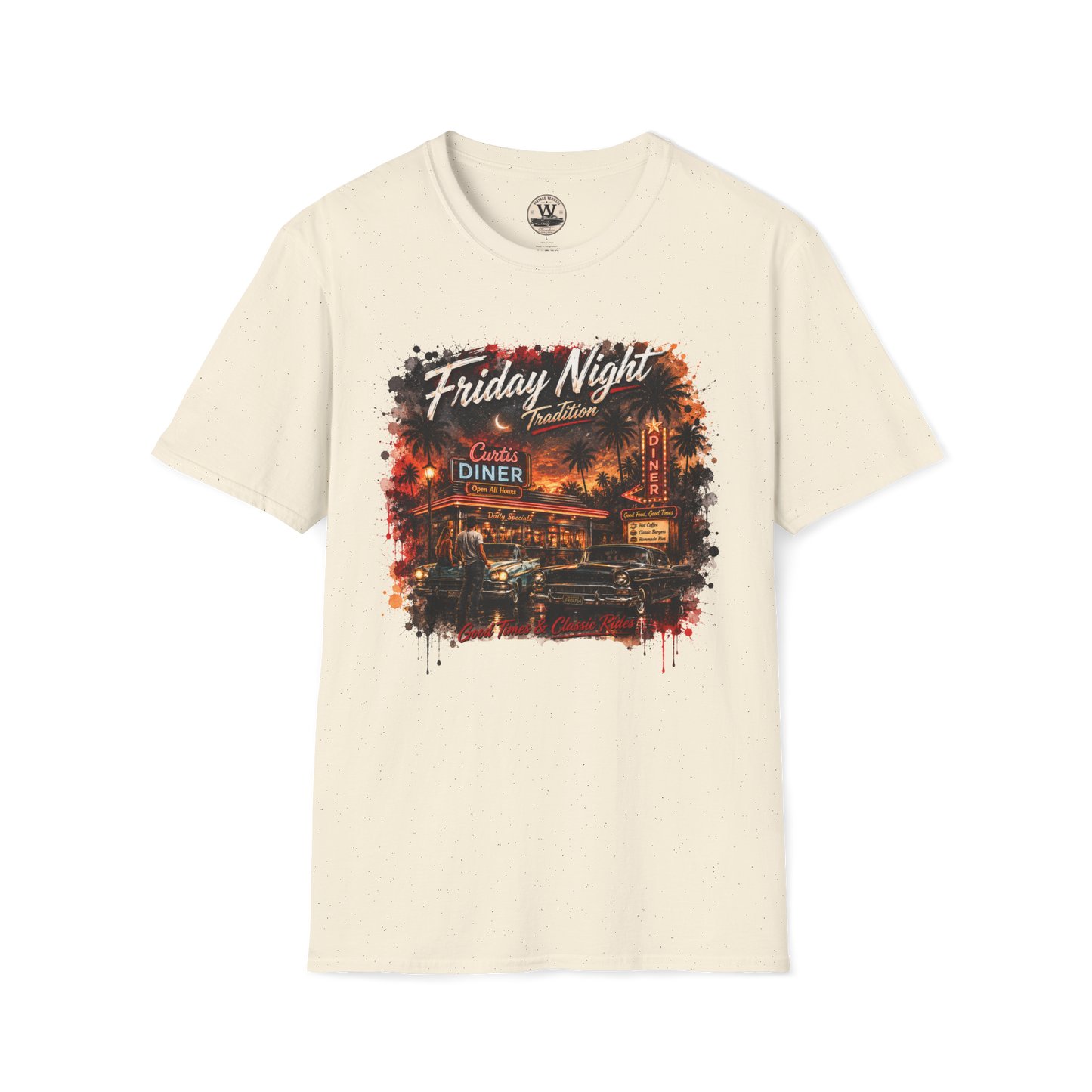 Friday Night Tradition Vintage Car Tee