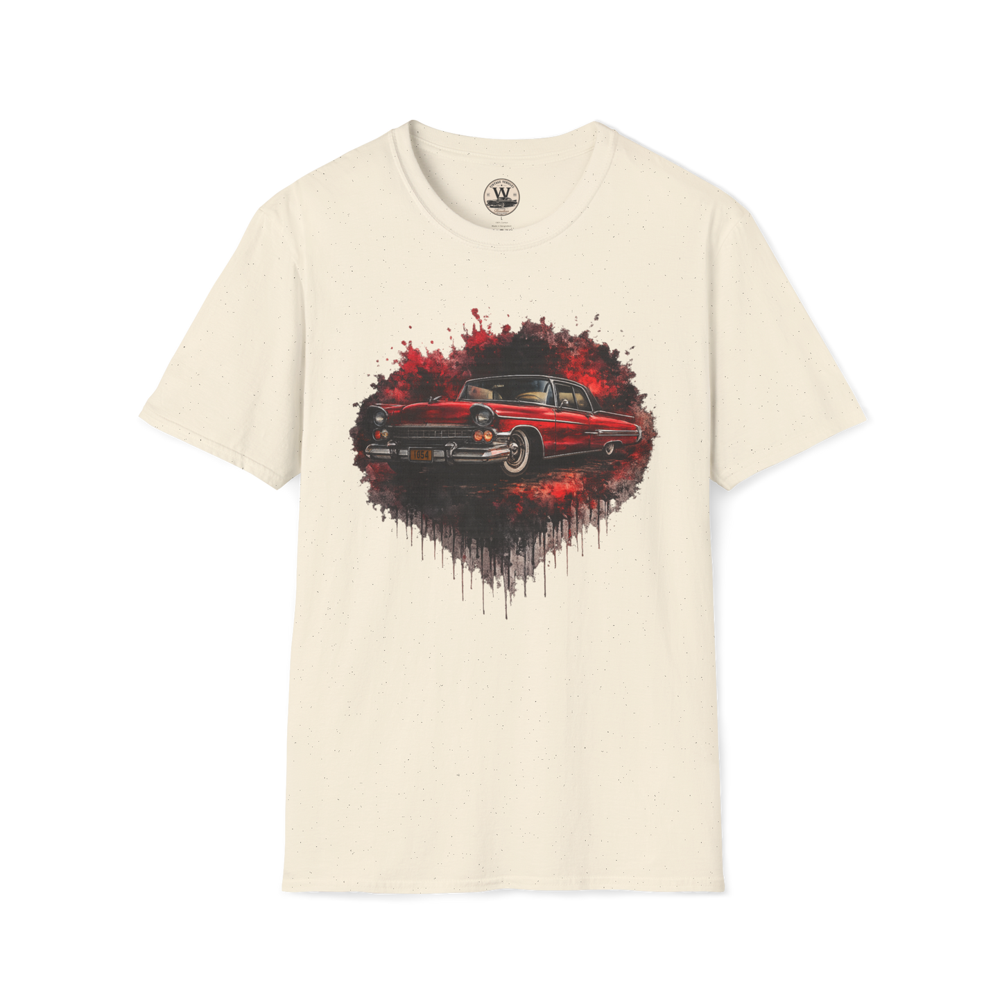 Crimson Cruiser – Classic Car Tee