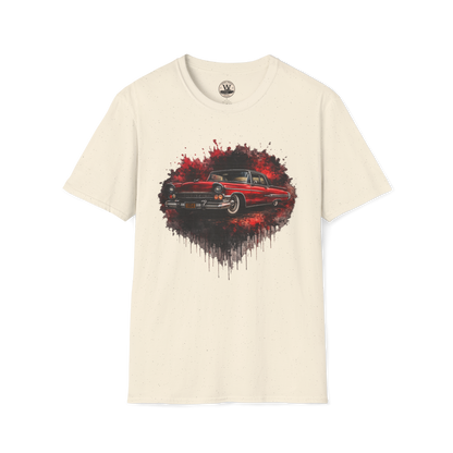 Crimson Cruiser – Classic Car Tee
