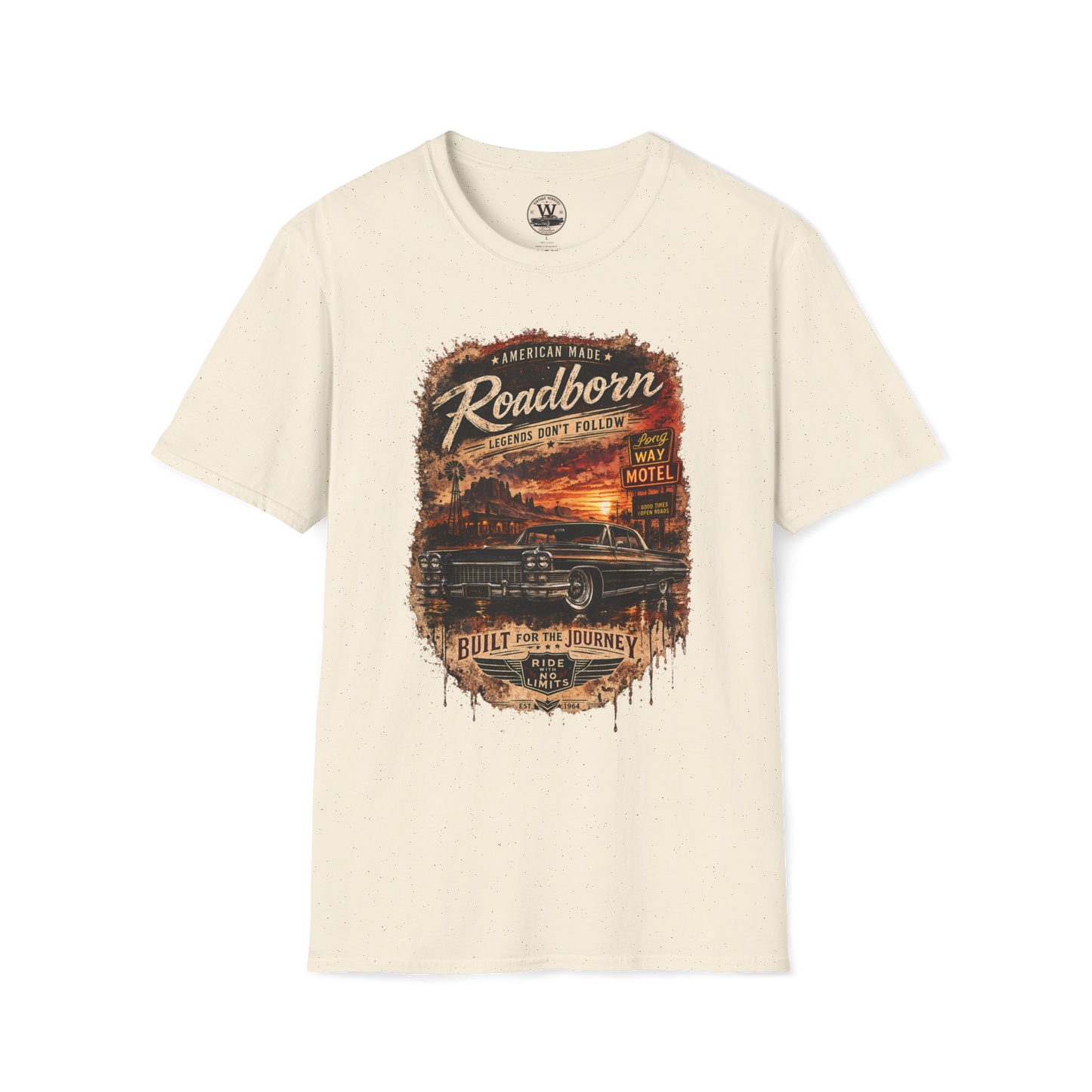 Roadborn – Oldschool Car Tee