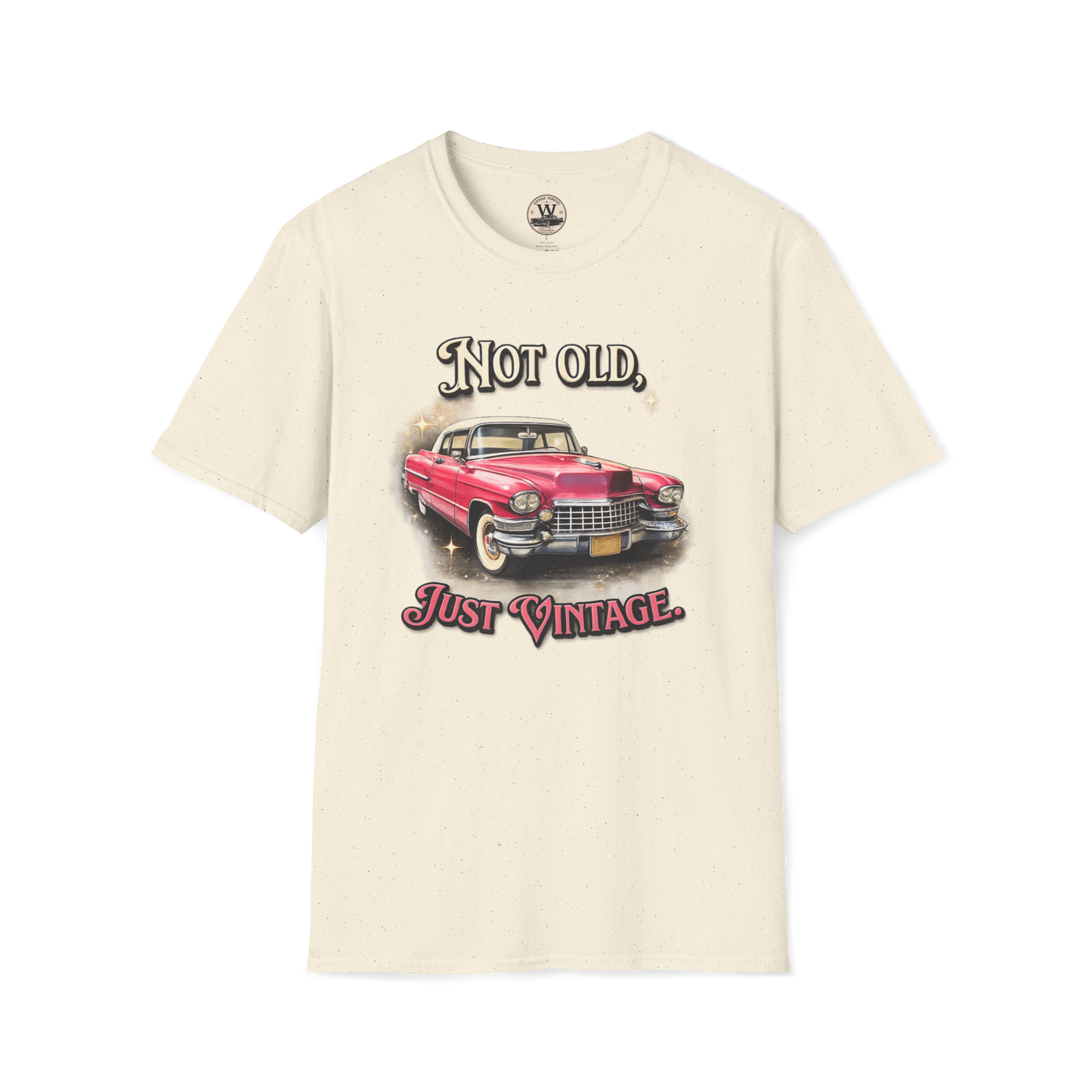 Not Old, Just Vintage – Classic Car Tee