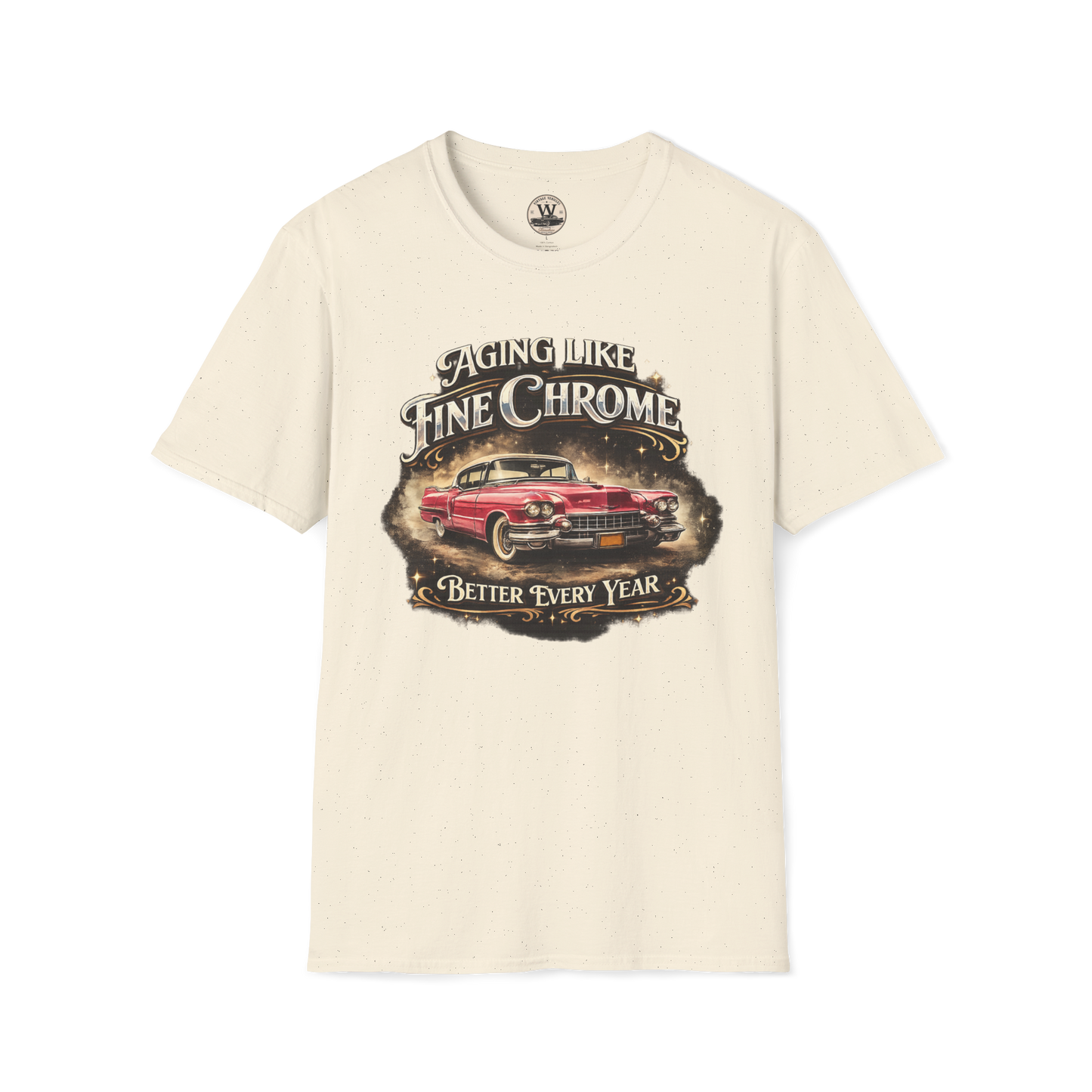 Aging Like Fine Chrome – Classic Car Tee