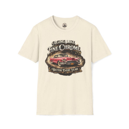 Aging Like Fine Chrome – Classic Car Tee