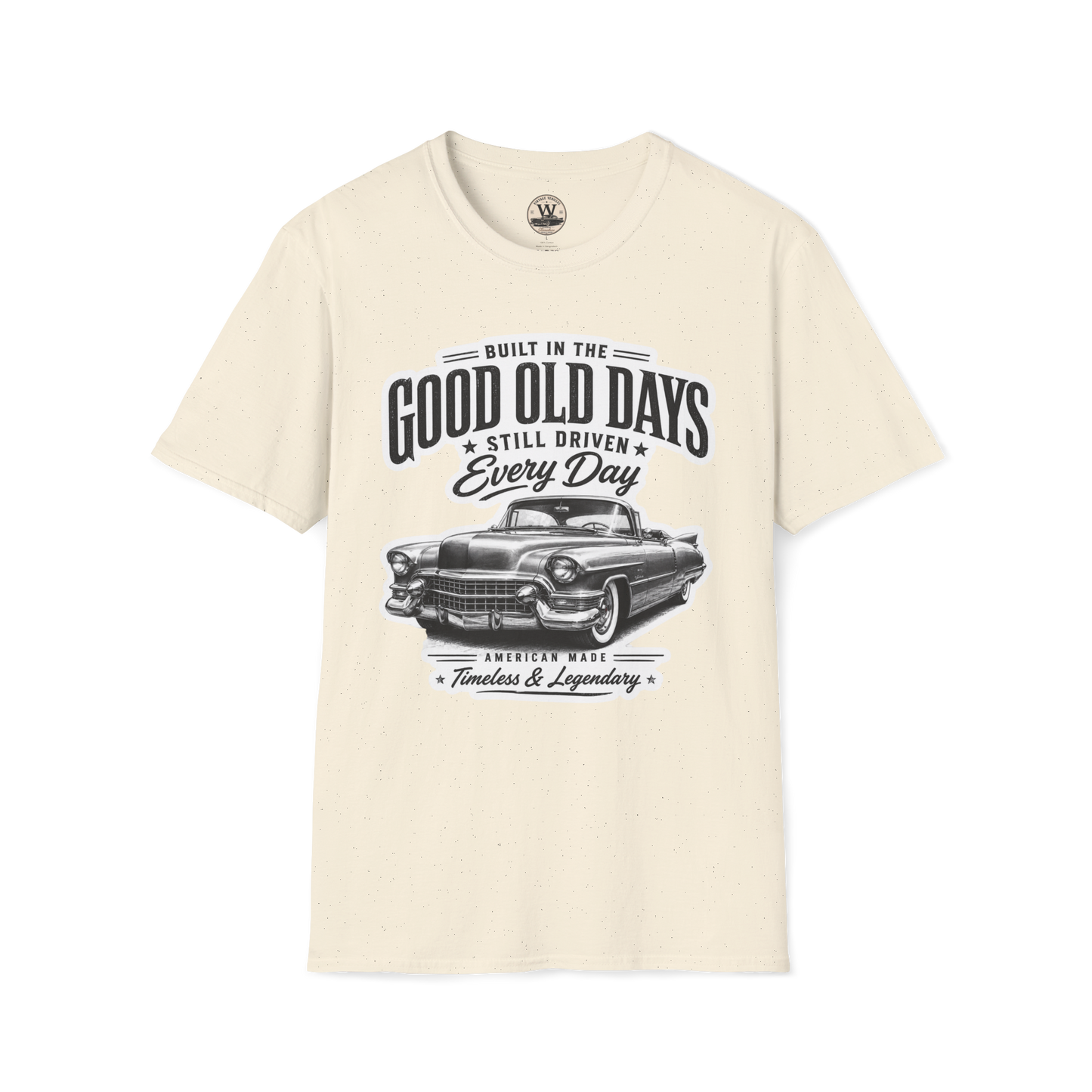 Built In The Good Old Days – Classic Car Tee
