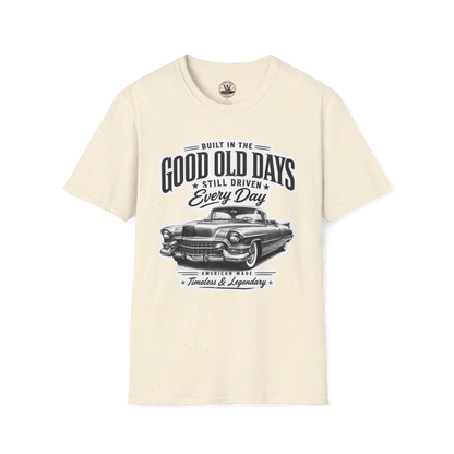 Built In The Good Old Days – Classic Car Tee