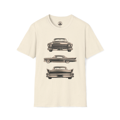 Classic American Car Three-View Graphic Tee