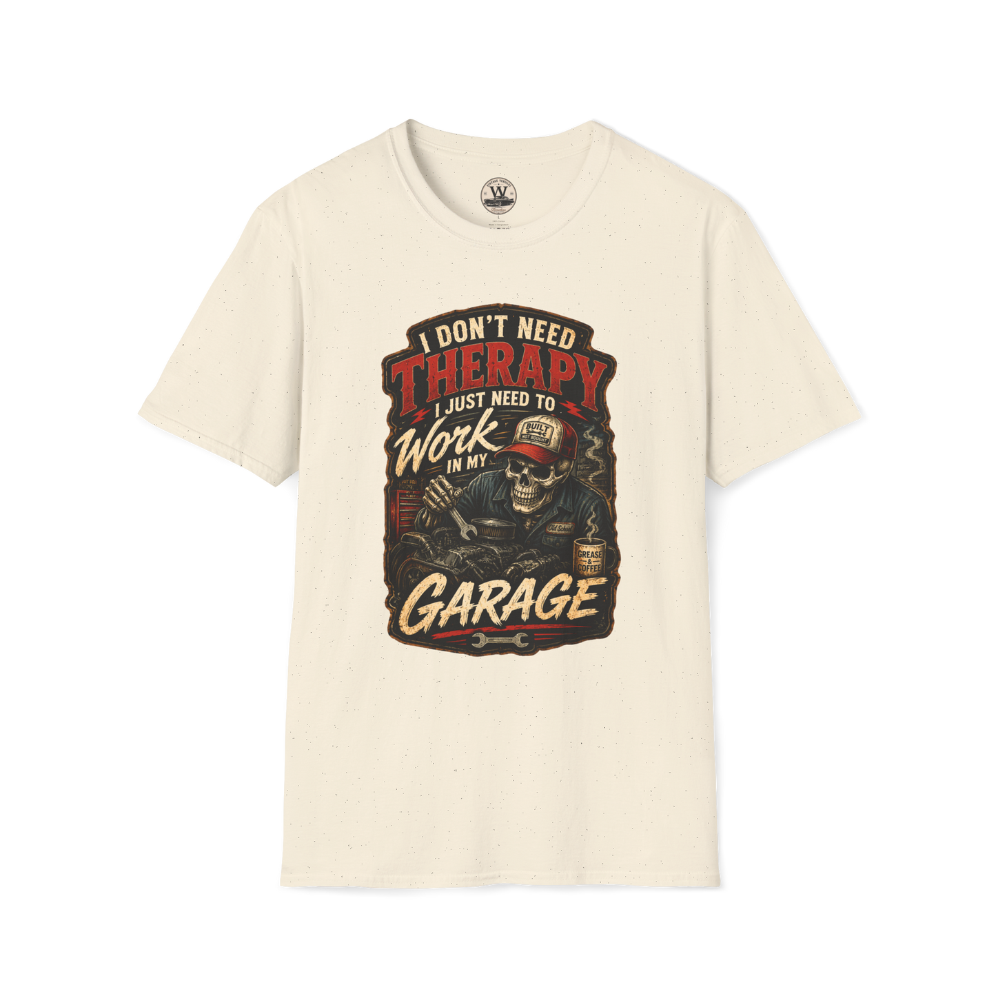 I Don't Need Therapy – Garage Mechanic Tee