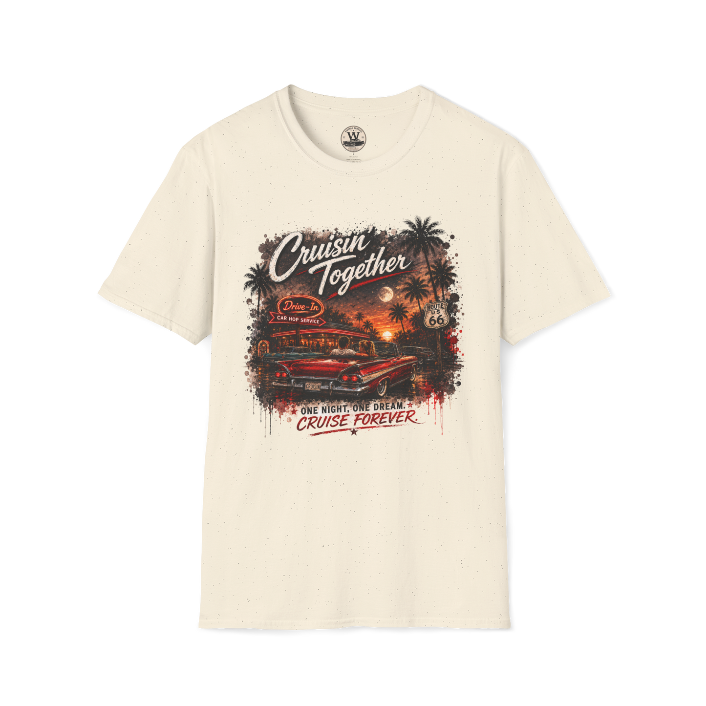 Cruisin' Together Red Convertible Tee
