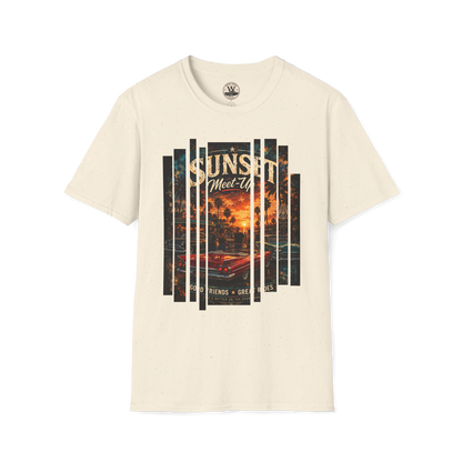 Sunset Meet-Up Classic Car Show Tee