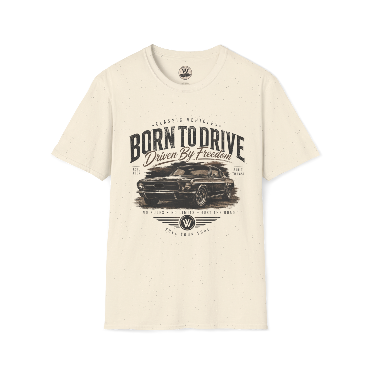 Born To Drive – Vintage Muscle Car T-Shirt