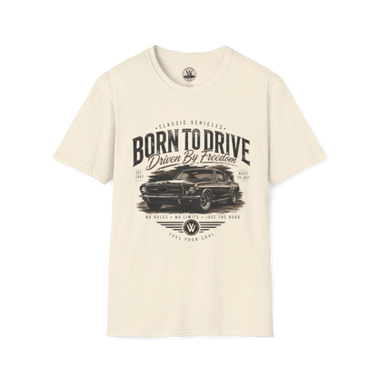 Born To Drive – Vintage Muscle Car T-Shirt