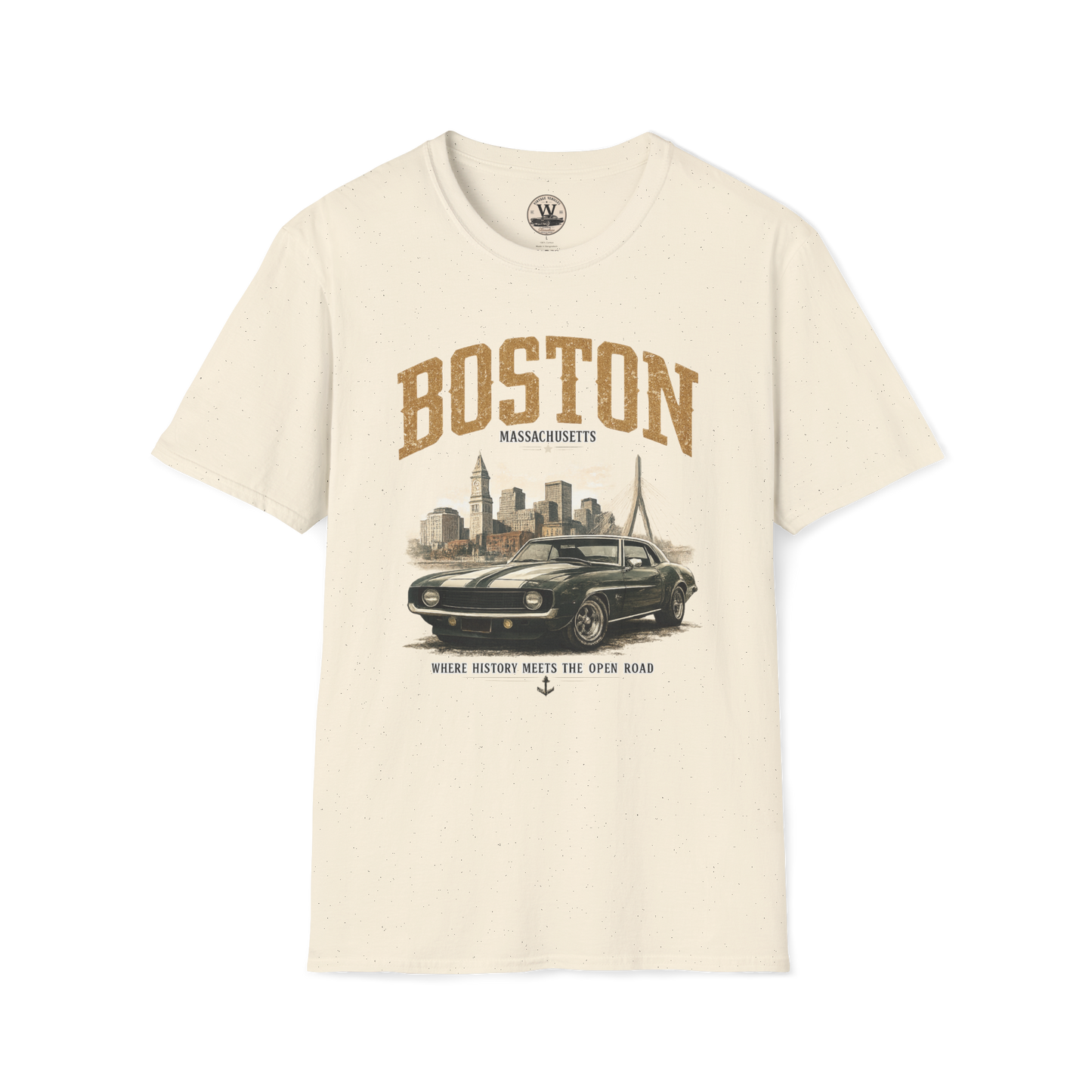 Boston Vintage Car Tee