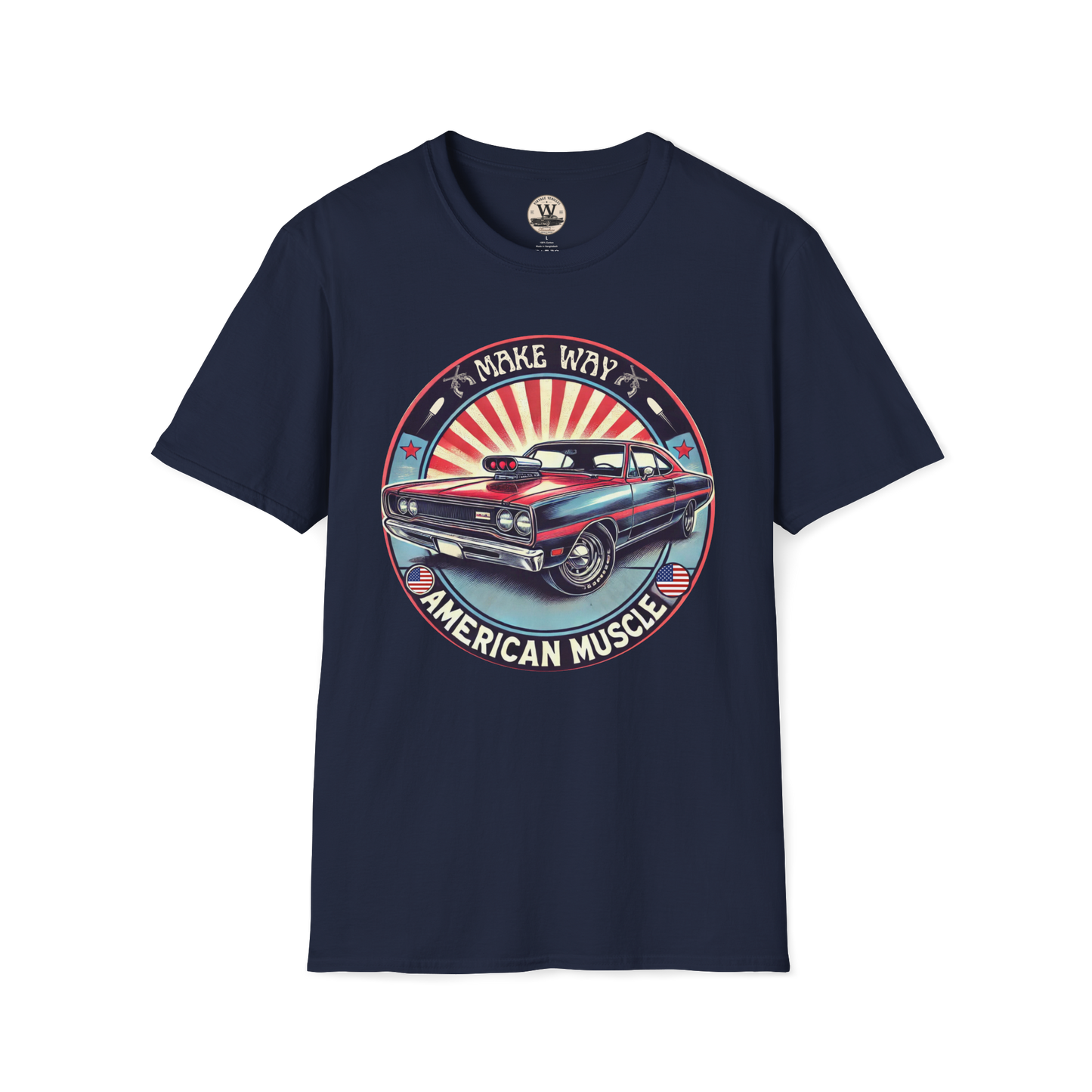 Make Way – American Muscle Car Tee