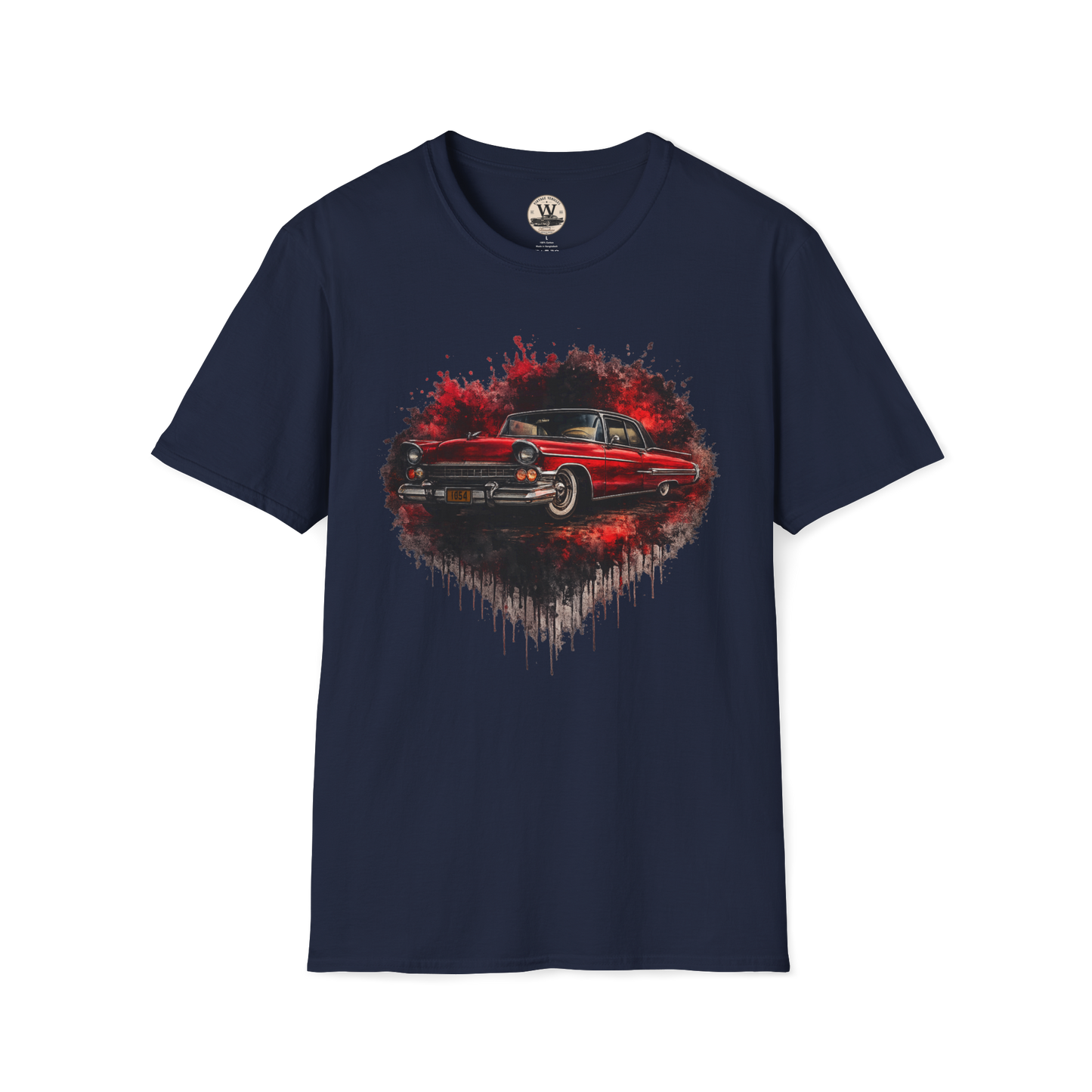 Crimson Cruiser – Classic Car Tee