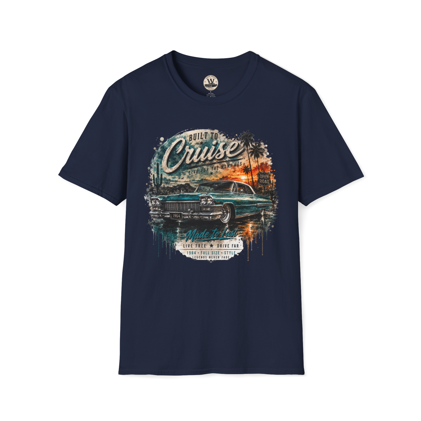 Built to Cruise – Classic Car Tee
