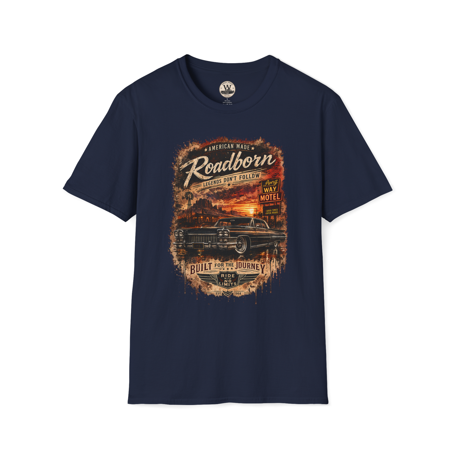 Roadborn – Oldschool Car Tee