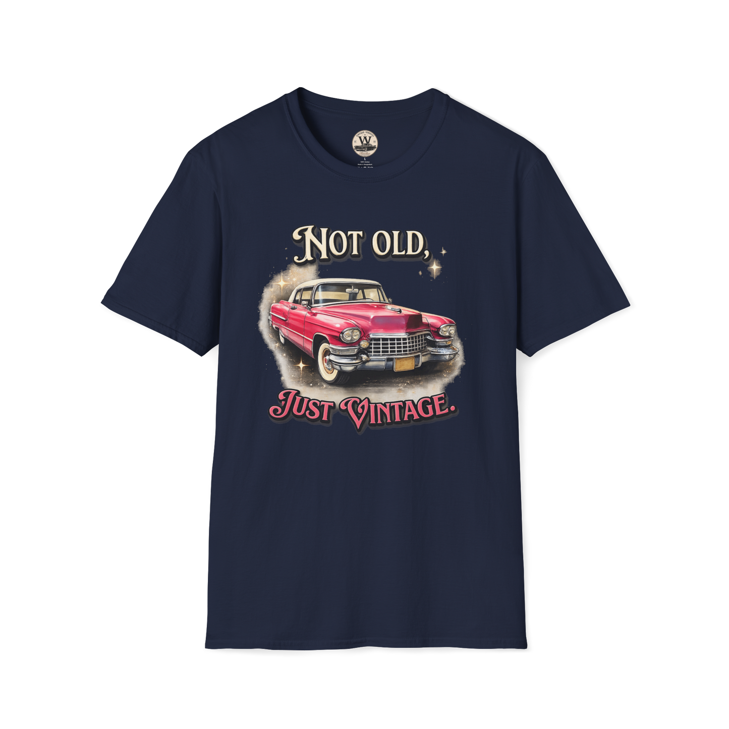 Not Old, Just Vintage – Classic Car Tee