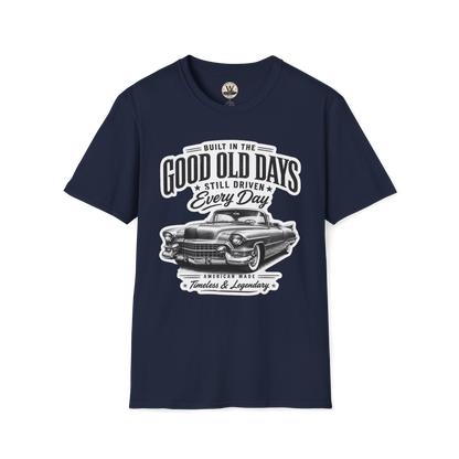 Built In The Good Old Days – Classic Car Tee