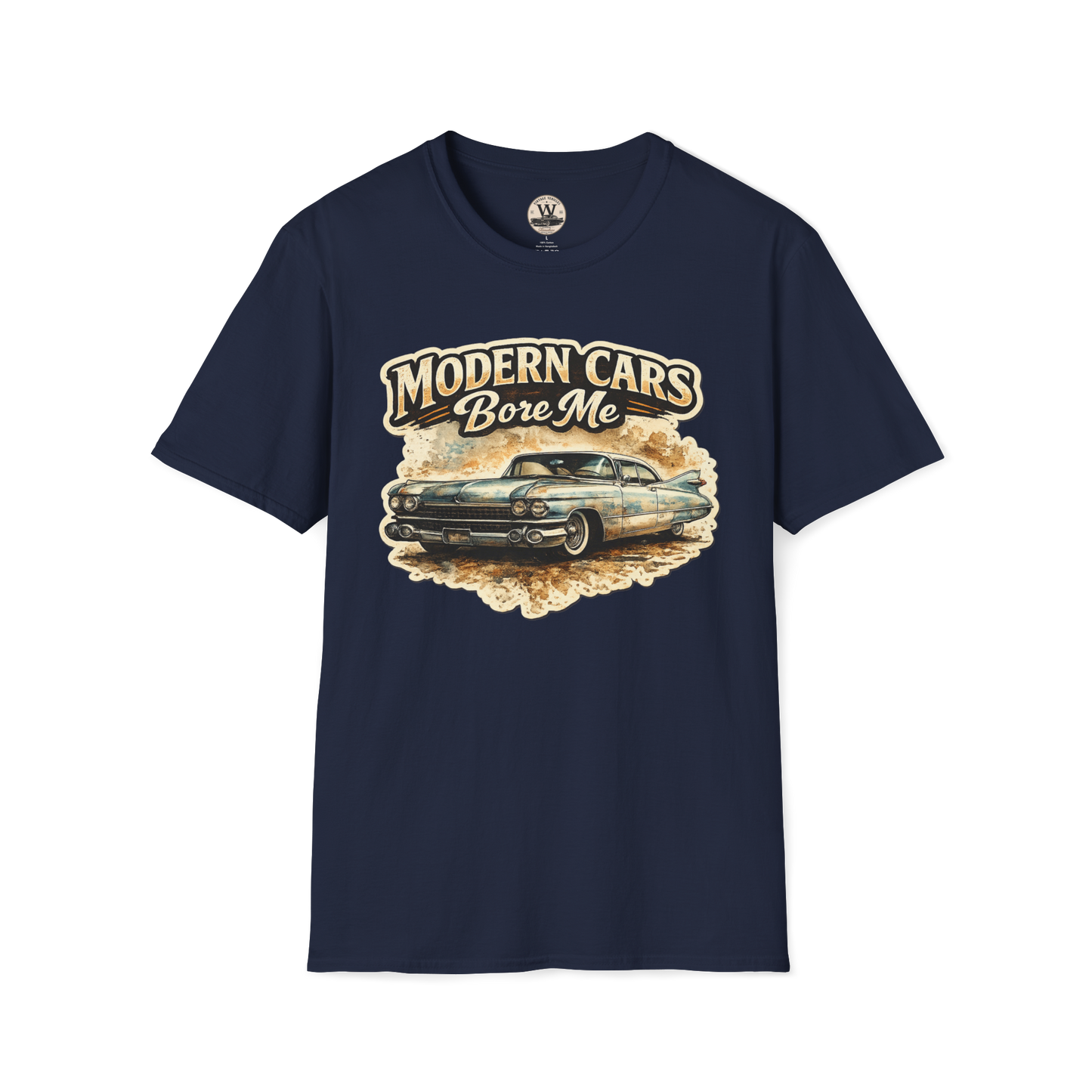 Modern Cars Bore Me Vintage Classic Car Tee