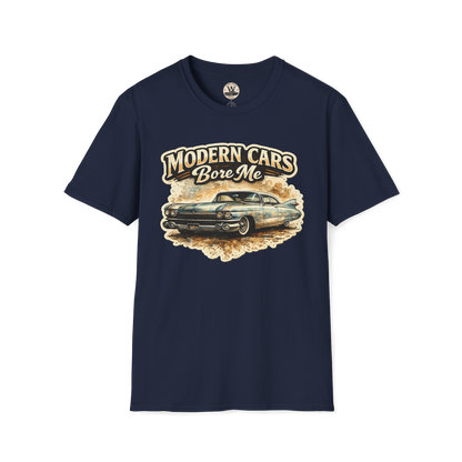 Modern Cars Bore Me Vintage Classic Car Tee