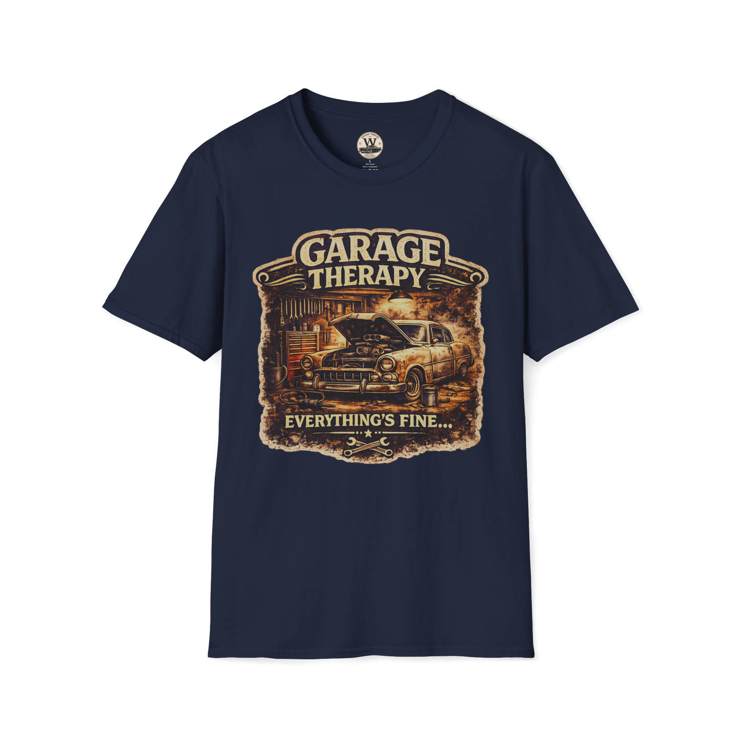 Garage Therapy – Vintage Mechanic Tee
