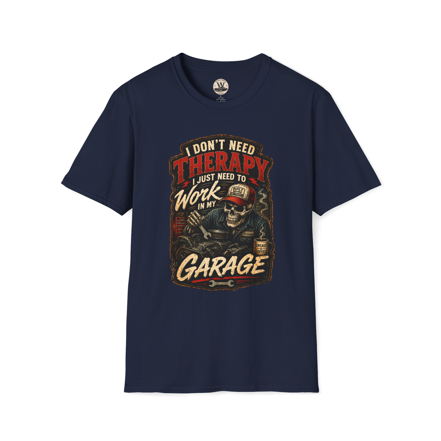 I Don't Need Therapy – Garage Mechanic Tee