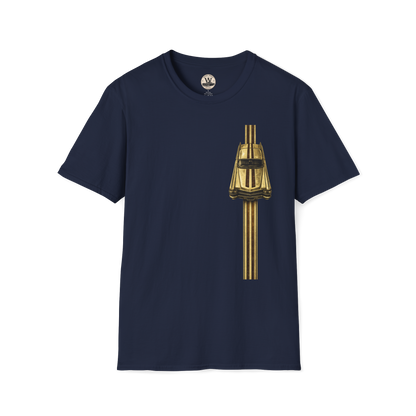 Gold Racer Stripe – Vintage Car Tee