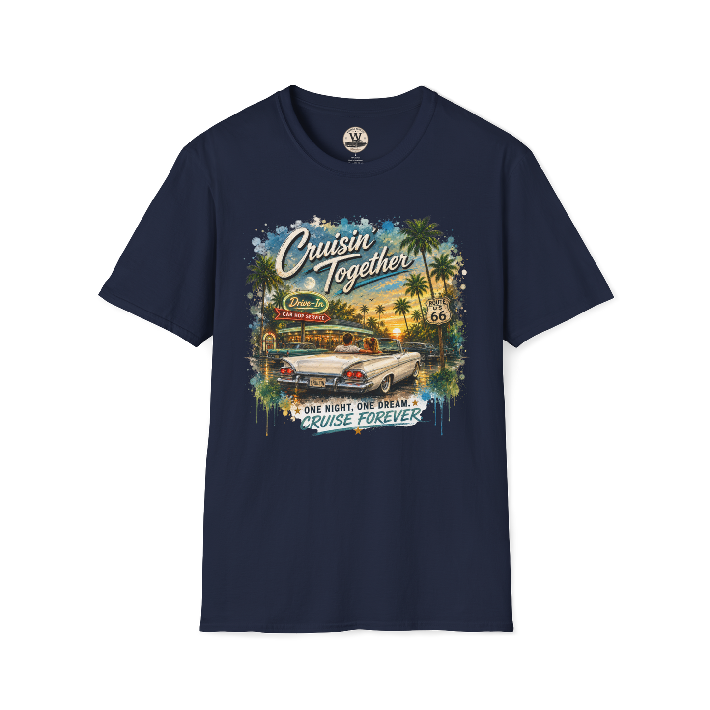 Cruisin' Together Vintage Convertible Tee