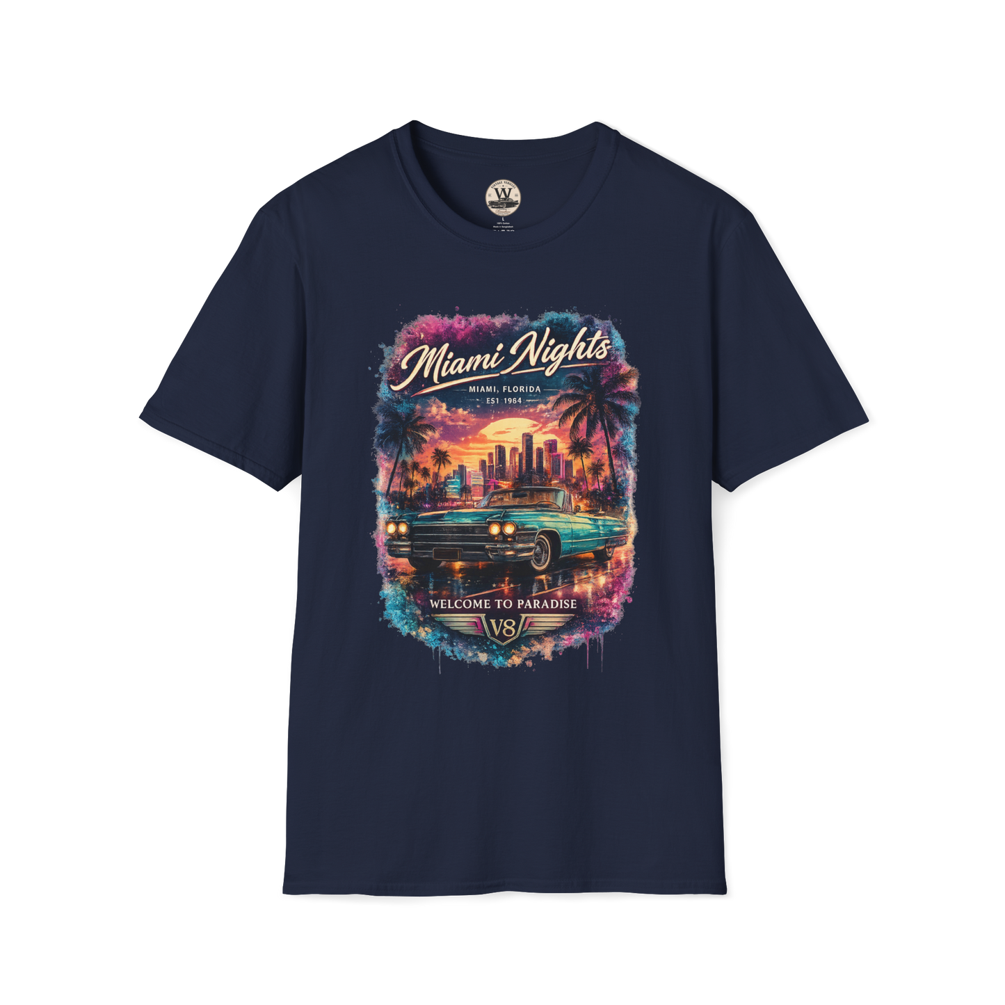 Miami Nights V8 Tee