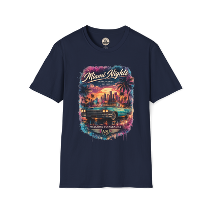 Miami Nights V8 Tee