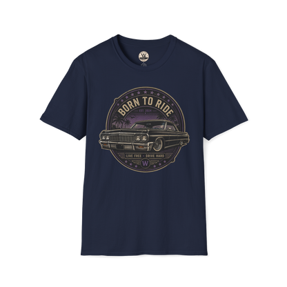 Born To Ride – Classic Lowrider Tee