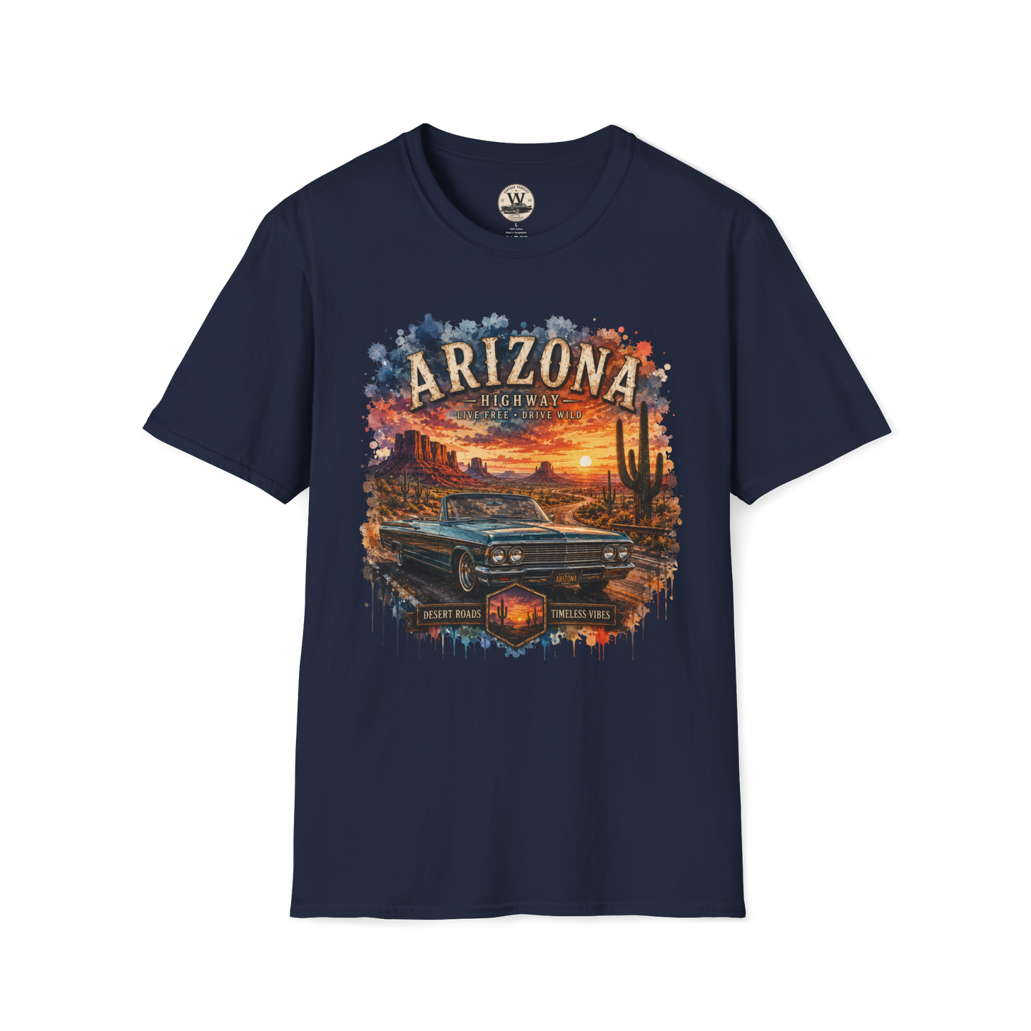 Arizona Highway – Desert Roads Tee