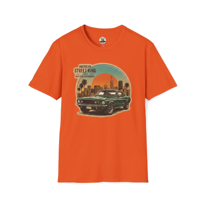 American Street King – Classic Muscle Car Tee