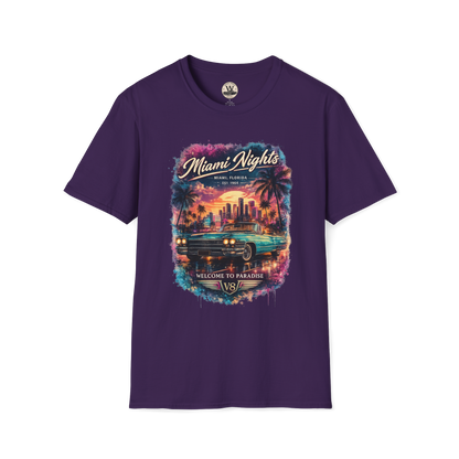 Miami Nights V8 Tee