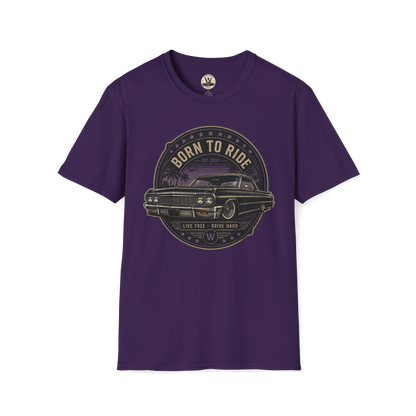 Born To Ride – Classic Lowrider Tee