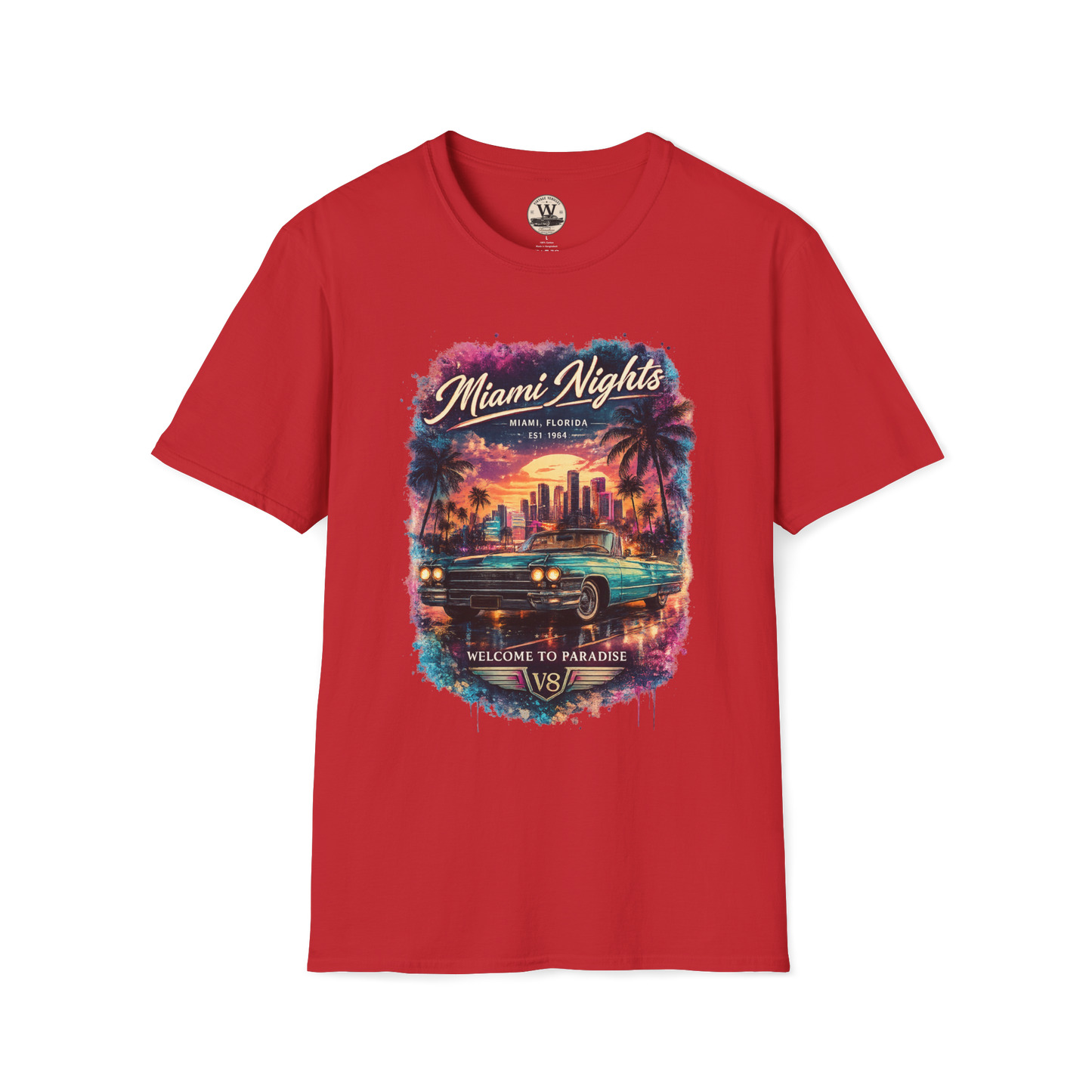 Miami Nights V8 Tee