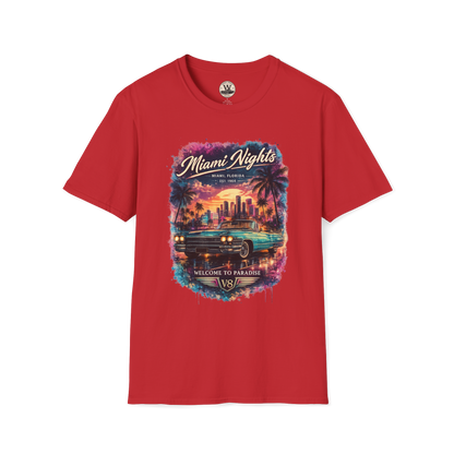 Miami Nights V8 Tee