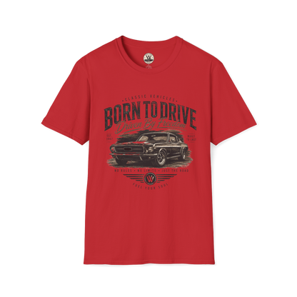 Born To Drive – Vintage Muscle Car T-Shirt