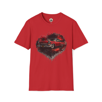Crimson Cruiser – Classic Car Tee