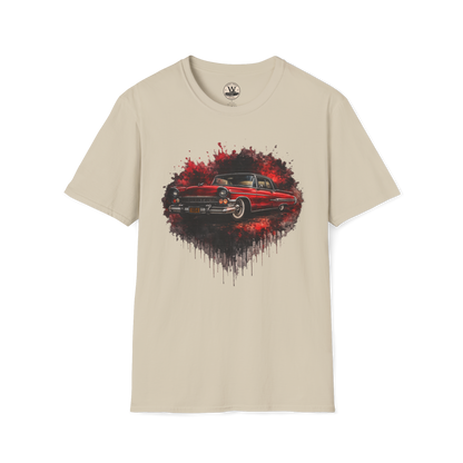 Crimson Cruiser – Classic Car Tee