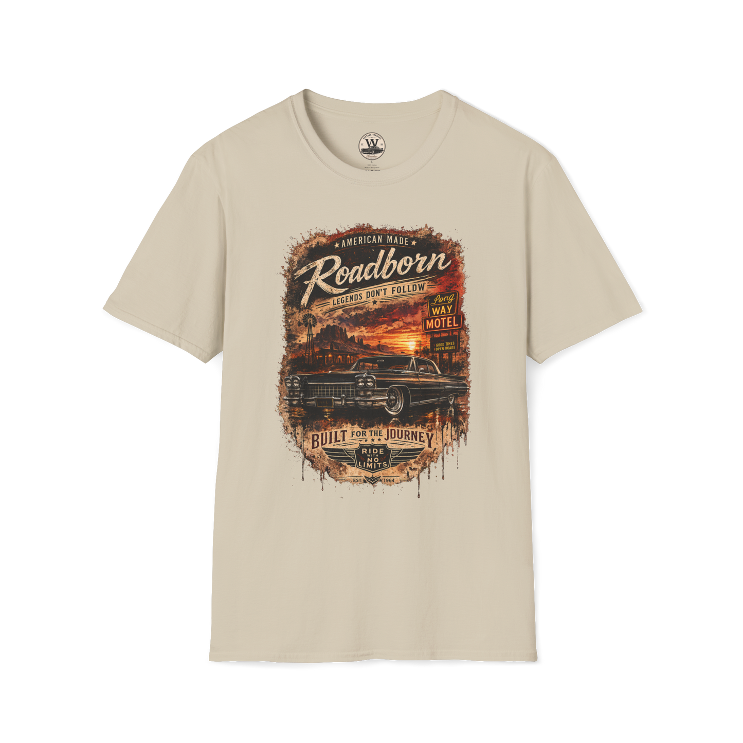 Roadborn – Oldschool Car Tee