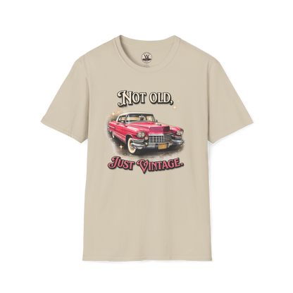 Not Old, Just Vintage – Classic Car Tee