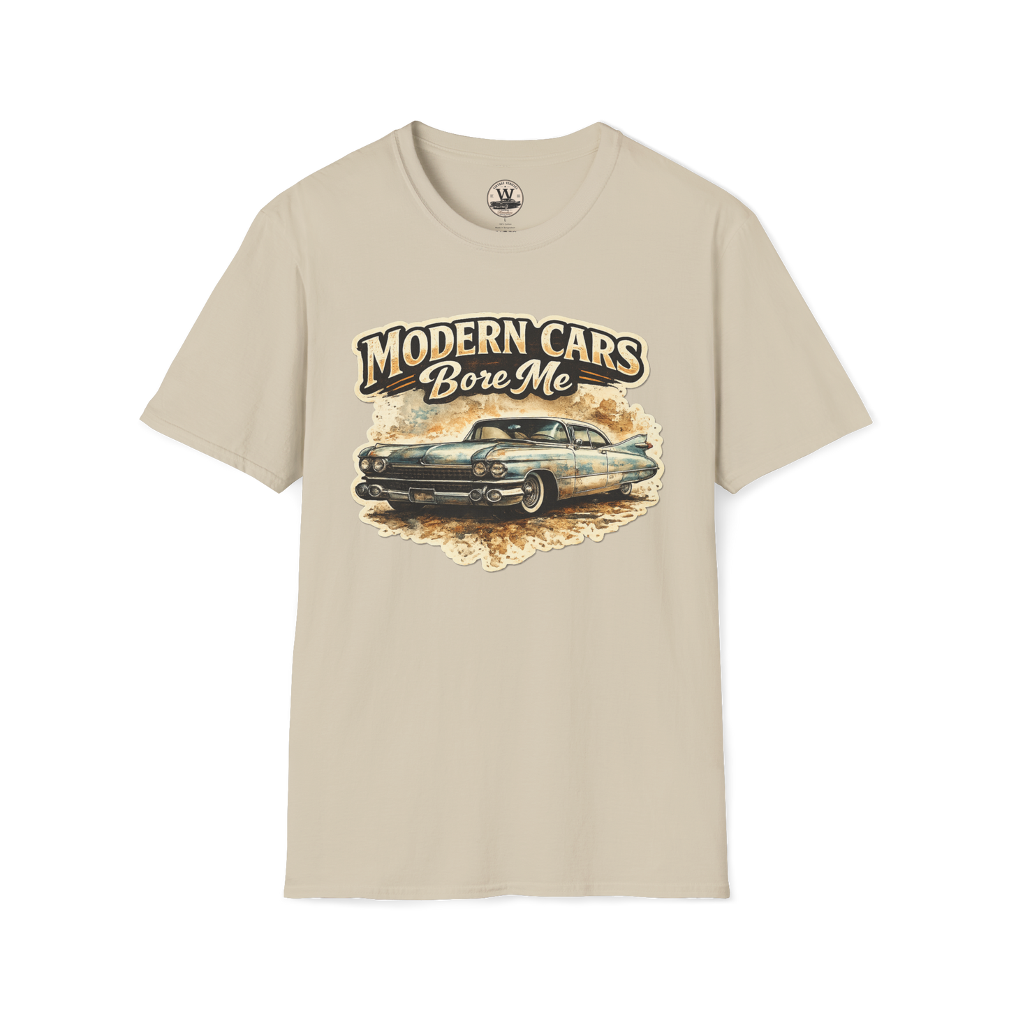 Modern Cars Bore Me Vintage Classic Car Tee